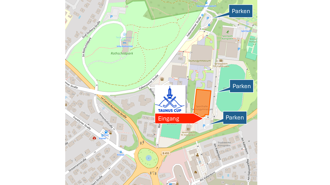 Anfahrt und Parken TaunusCup